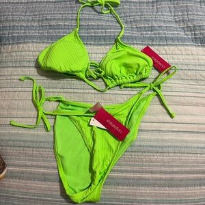 New Lime Green Bikini